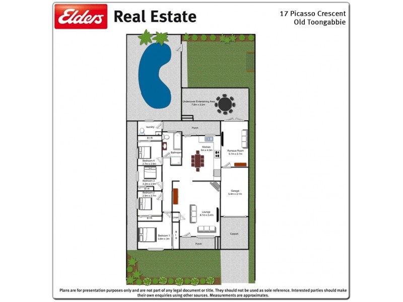 17 Picasso Crescent, Old Toongabbie NSW 2146 Floorplan