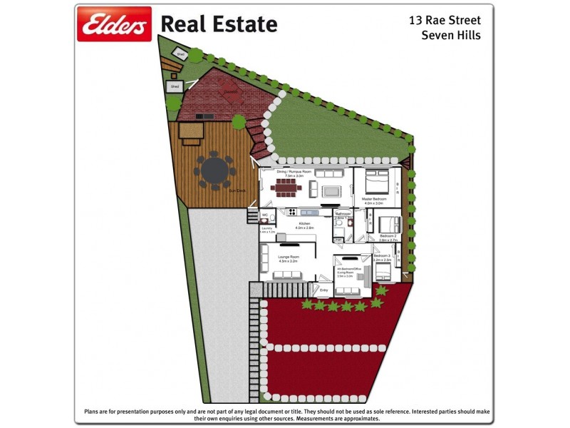 13 Rae Street, Seven Hills NSW 2147 Floorplan