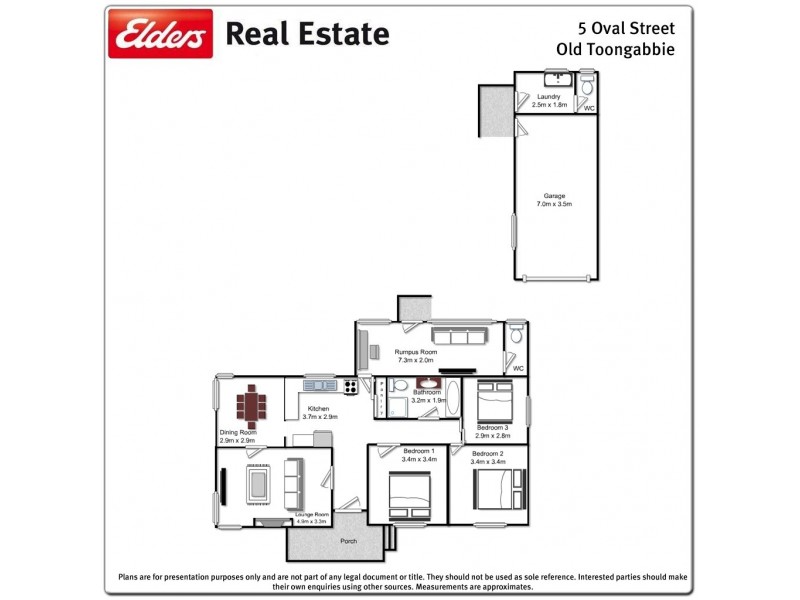 5 Oval Street, Old Toongabbie NSW 2146 Floorplan