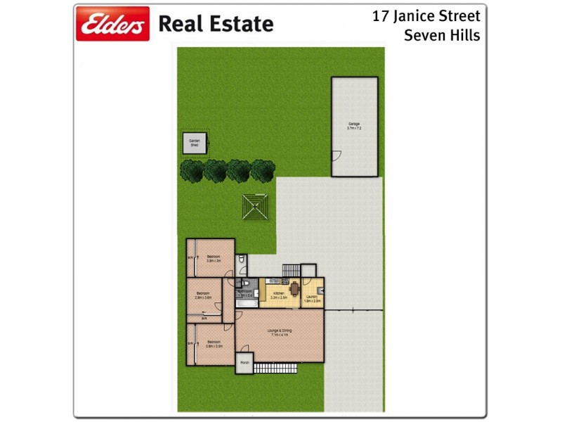 17 Janice Street, Seven Hills NSW 2147 Floorplan