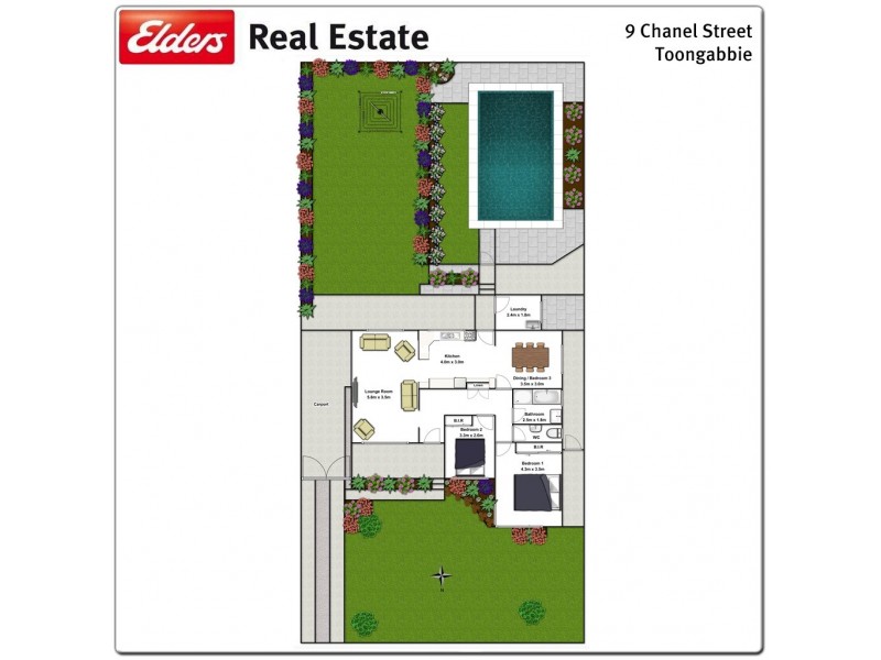 9 Chanel Street, Toongabbie NSW 2146 Floorplan