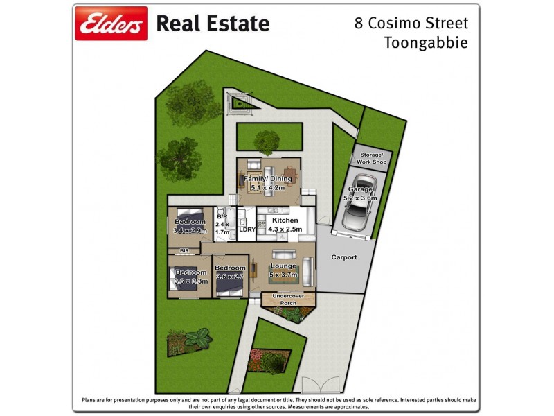 8 Cosimo Street, Toongabbie NSW 2146 Floorplan
