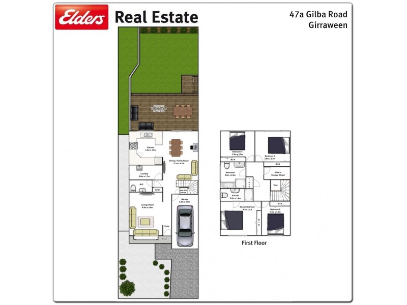 47A Gilba Road, Girraween NSW 2145 Floorplan