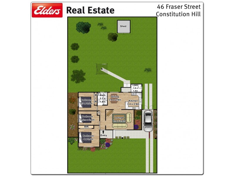 46 Fraser Street, Constitution Hill NSW 2145 Floorplan