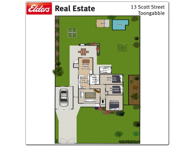 13 Scott Street, Toongabbie NSW 2146 Floorplan