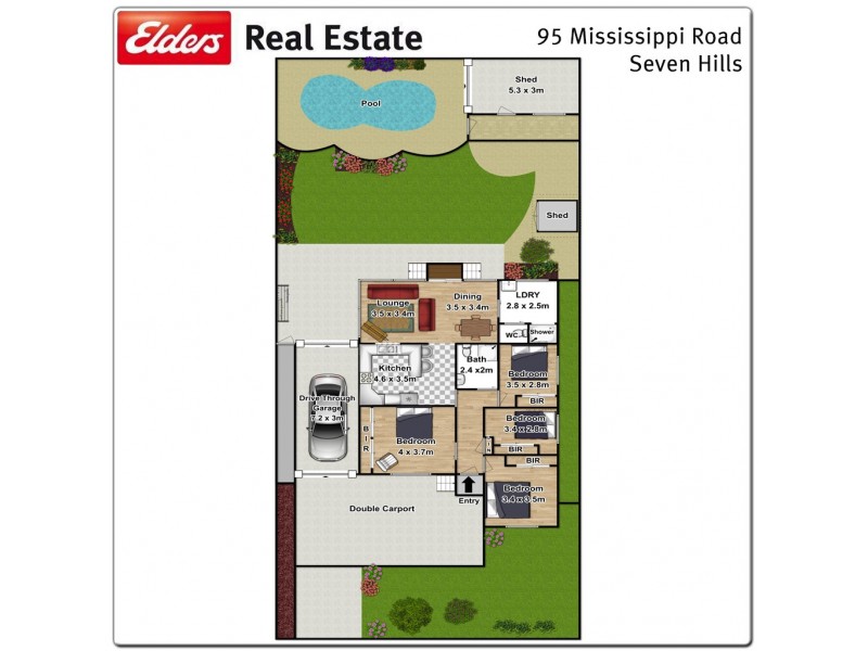 95 Mississippi Road, Seven Hills NSW 2147 Floorplan