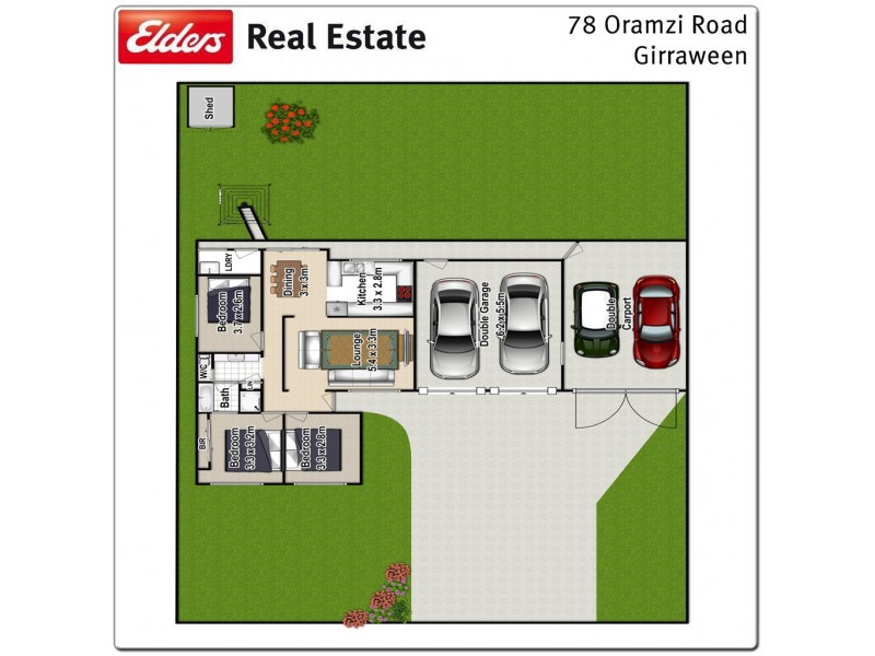 78 Oramzi Road, Girraween NSW 2145 Floorplan