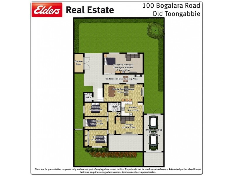 100 Bogalara Road, Old Toongabbie NSW 2146 Floorplan