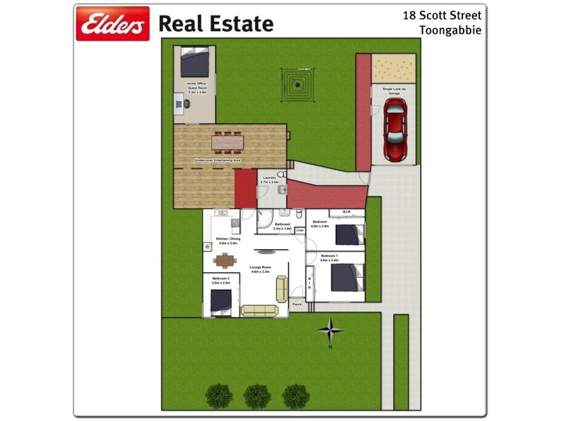 18 Scott Street, Toongabbie NSW 2146 Floorplan