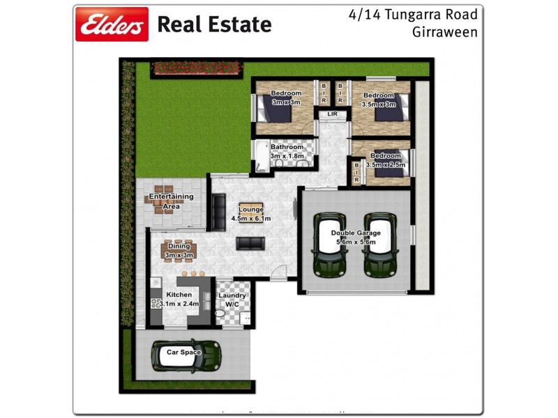 4/14 Tungarra Road, Girraween NSW 2145 Floorplan