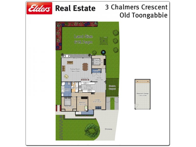 3 Chalmers Crescent, Old Toongabbie NSW 2146 Floorplan