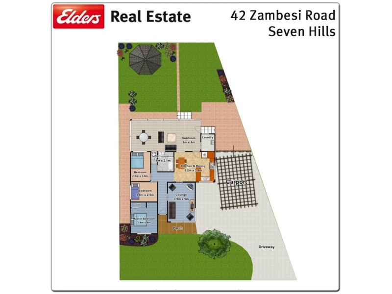 42 Zambesi Road, Seven Hills NSW 2147 Floorplan
