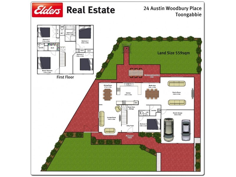 24 Austin Woodbury Place, Toongabbie NSW 2146 Floorplan