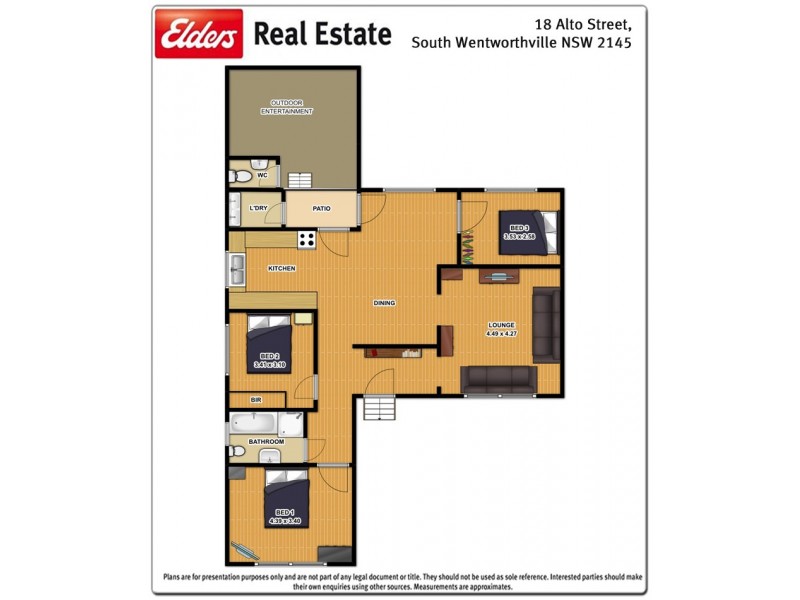 18 Alto Street, South Wentworthville NSW 2145 Floorplan
