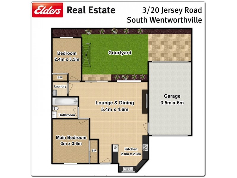 3/20 Jersey Road, South Wentworthville NSW 2145 Floorplan