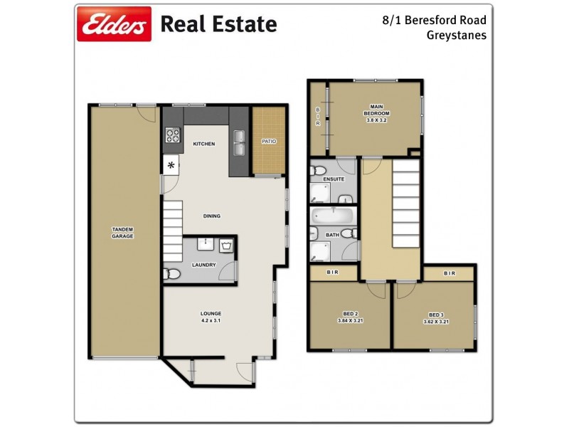 8/1 Beresford Road, Greystanes NSW 2145 Floorplan