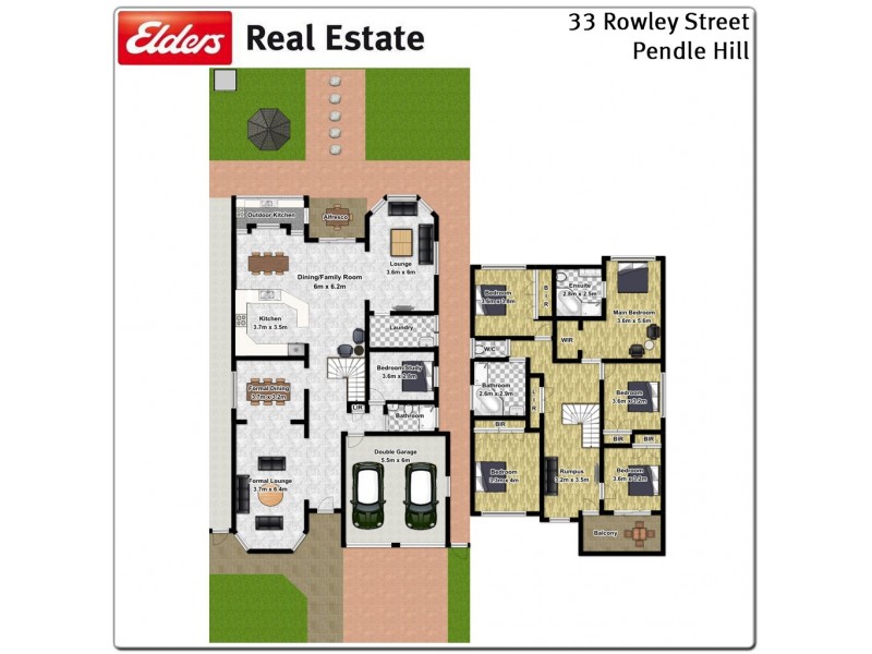 33 Rowley Street, Pendle Hill NSW 2145 Floorplan