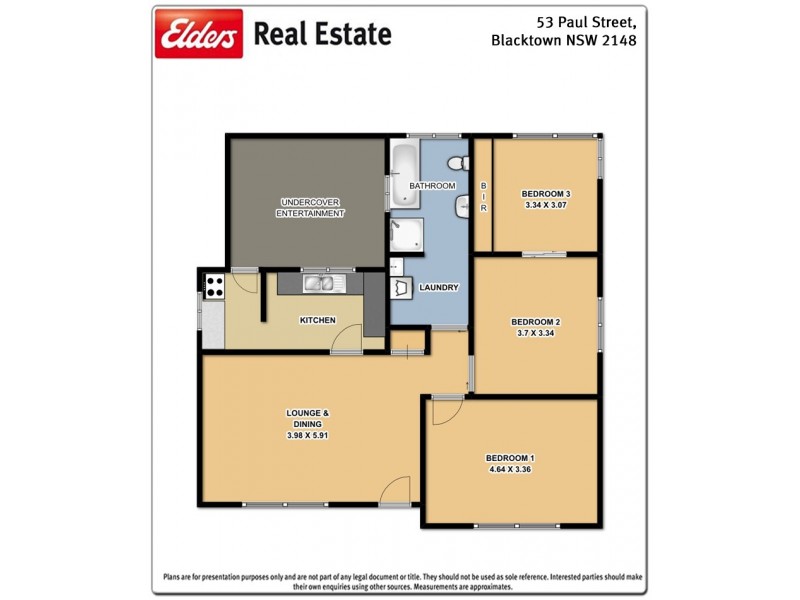 53 Paul Street, Blacktown NSW 2148 Floorplan