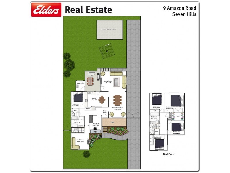 9 Amazon Road, Seven Hills NSW 2147 Floorplan
