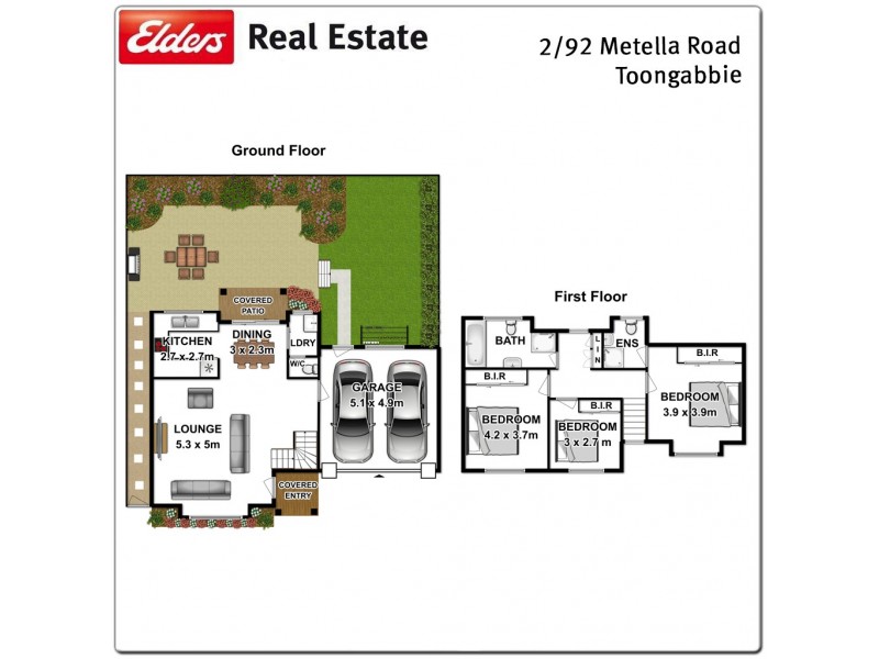 2/92 Metella Road, Toongabbie NSW 2146 Floorplan