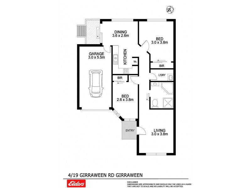 4/19 Girraween Road, Girraween NSW 2145 Floorplan