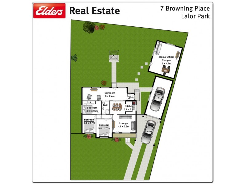 7 Browning Place, Lalor Park NSW 2147 Floorplan