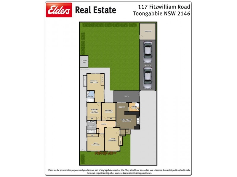 117 Fitzwilliam Road, Toongabbie NSW 2146 Floorplan