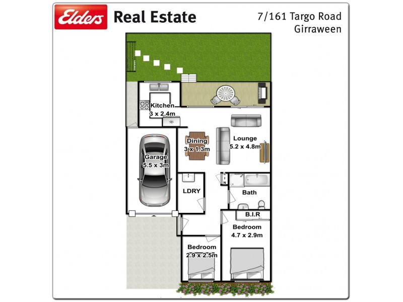 7/161 Targo Road, Girraween NSW 2145 Floorplan