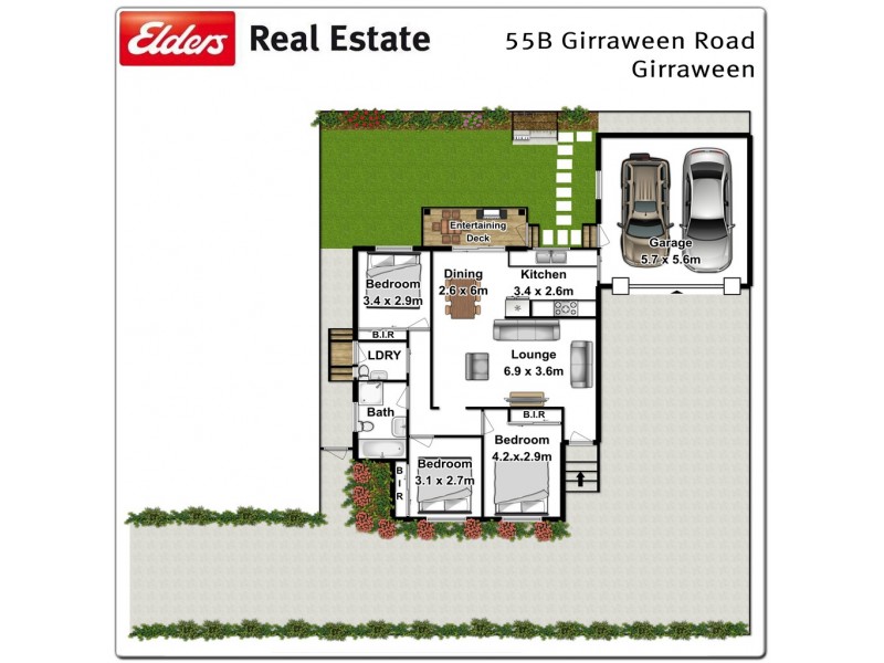 55b Girraween Road, Girraween NSW 2145 Floorplan