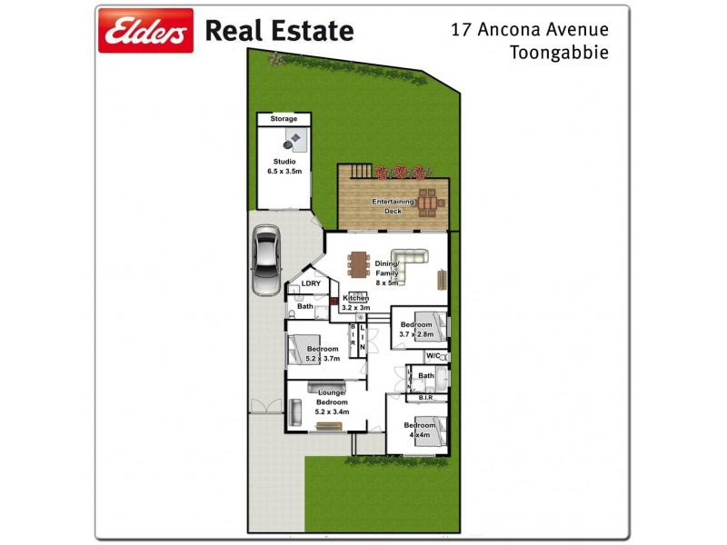 17 Ancona Avenue, Toongabbie NSW 2146 Floorplan