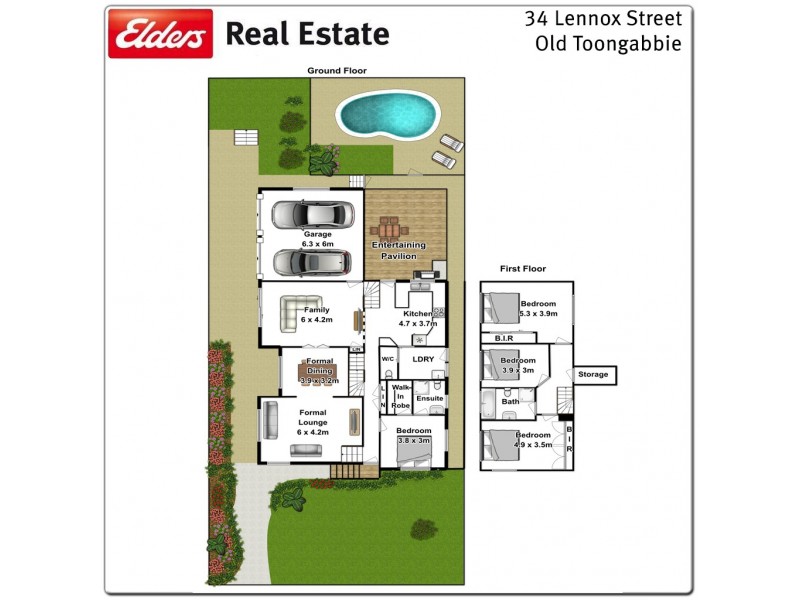 34 Lennox Street, Old Toongabbie NSW 2146 Floorplan