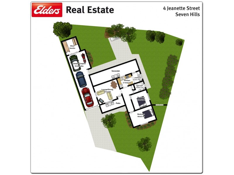 4 Jeanette Street, Seven Hills NSW 2147 Floorplan