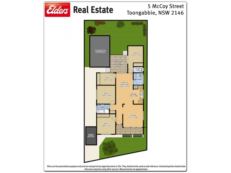 5 McCoy Street, Toongabbie NSW 2146 Floorplan