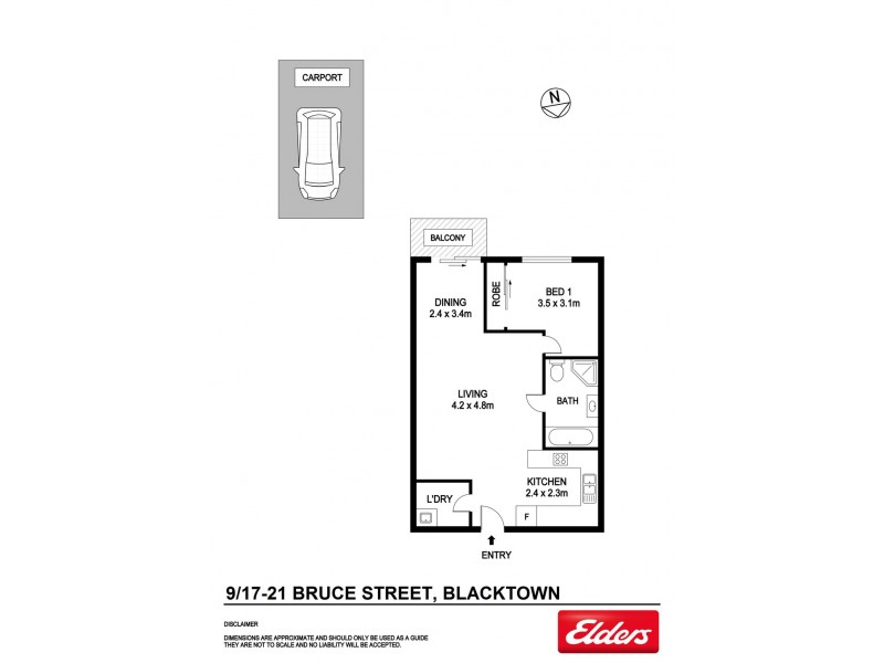 9/17-21 Bruce Street, Blacktown NSW 2148 Floorplan