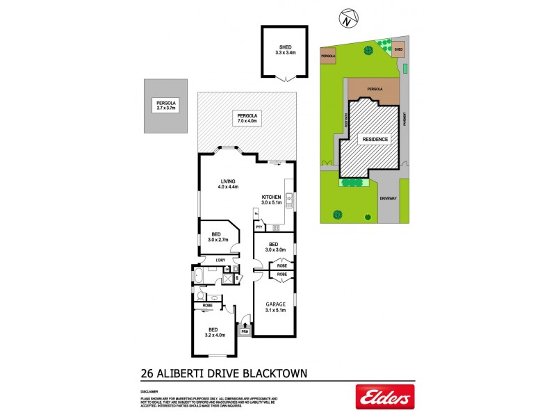 26 Aliberti Drive, Blacktown NSW 2148 Floorplan