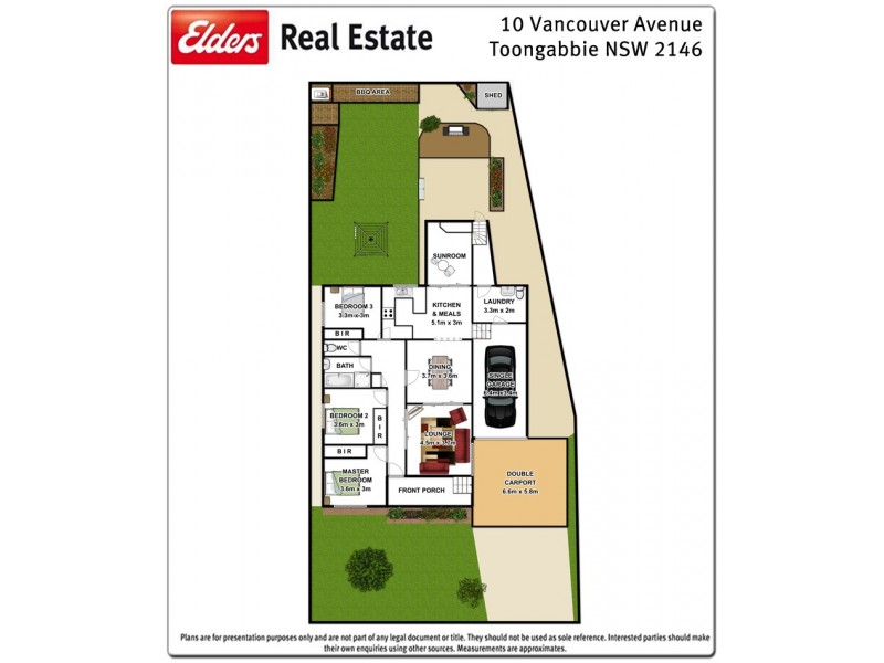 10 Vancouver Avenue, Toongabbie NSW 2146 Floorplan