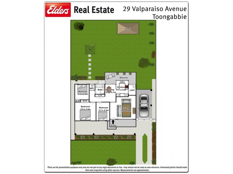 29 Valparaiso Avenue, Toongabbie NSW 2146 Floorplan