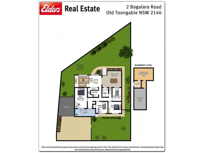 2 Bogalara Road, Old Toongabbie NSW 2146 Floorplan
