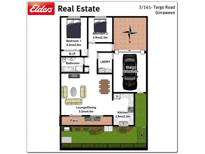 3/161 Targo Road, Girraween NSW 2145 Floorplan