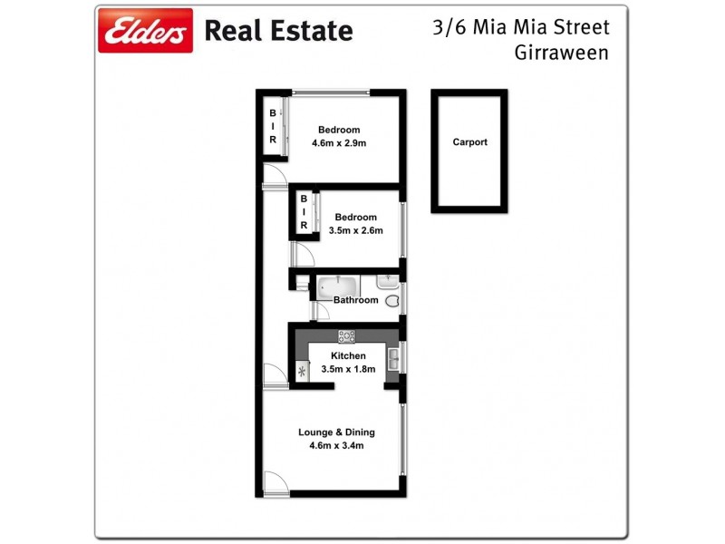 3/6 Mia Mia Street, Girraween NSW 2145 Floorplan