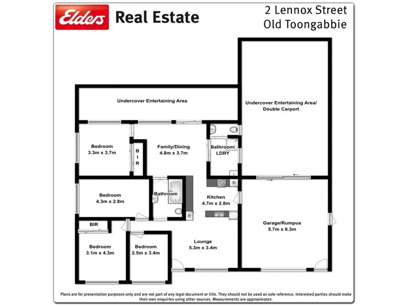 2 Lennox Street, Old Toongabbie NSW 2146 Floorplan