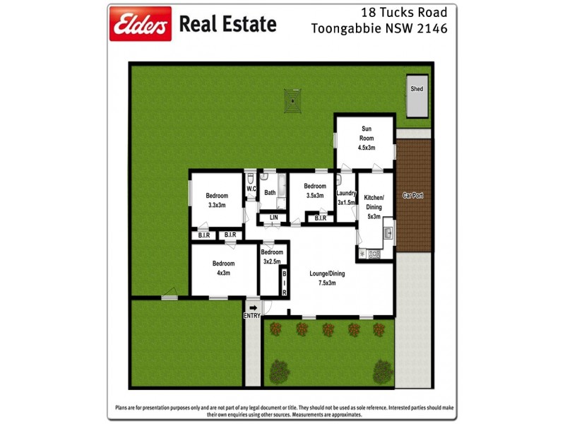 18 Tucks Road, Toongabbie NSW 2146 Floorplan