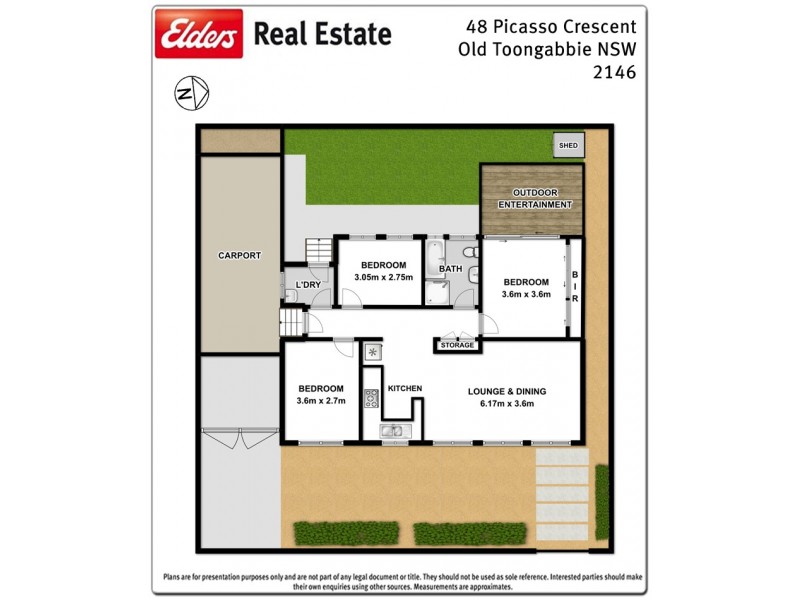48 Picasso Crescent, Old Toongabbie NSW 2146 Floorplan
