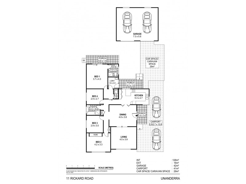 11 Rickard Road, Unanderra NSW 2526 Floorplan