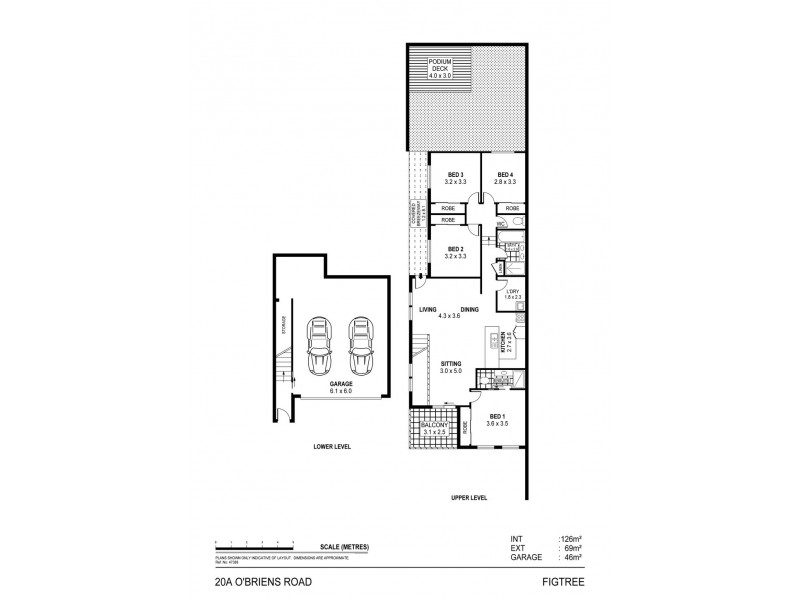 20b Obriens Road, Figtree NSW 2525 Floorplan