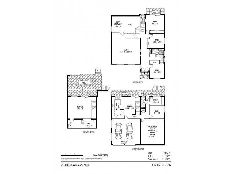 28 Poplar Avenue, Unanderra NSW 2526 Floorplan