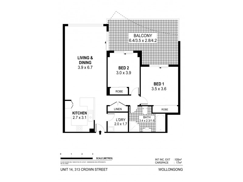 14/313 Crown Street, Wollongong NSW 2500