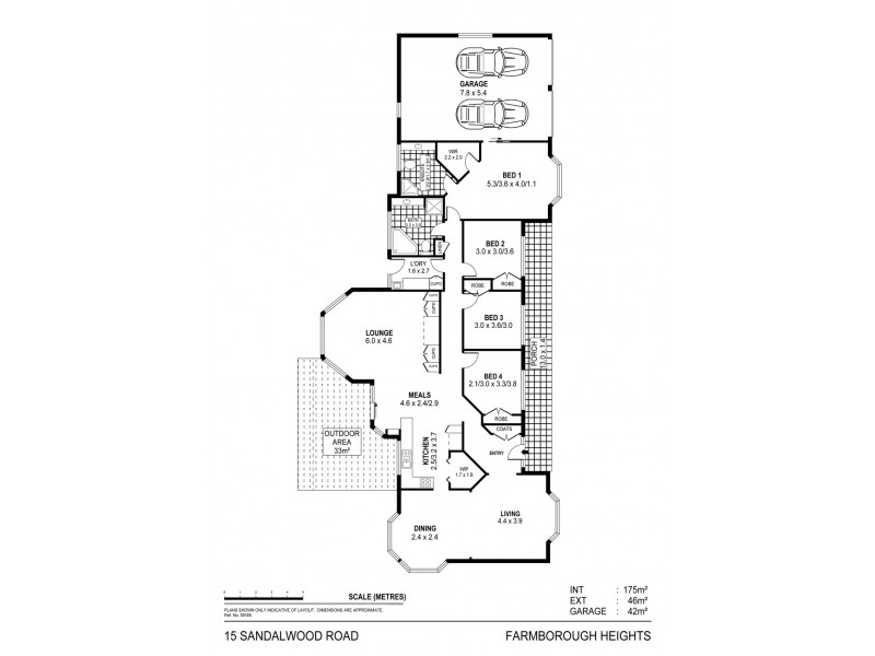 15 Sandalwood Road, Farmborough Heights NSW 2526 Floorplan