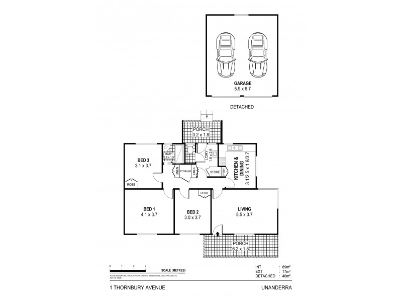 1 Thornbury Avenue, Unanderra NSW 2526