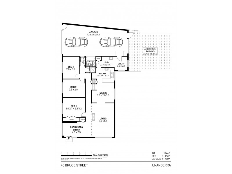 45 Bruce Street, Unanderra NSW 2526 Floorplan